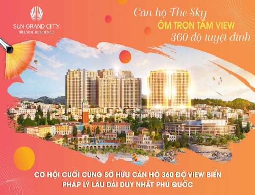 The Sky Hillside – căn hộ 360 độ view biển tuyệt đỉnh tại Nam Phú Quốc