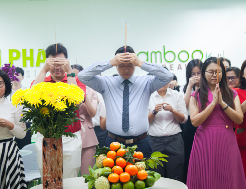 Nhà Đại Phát & Bamboo Realty rước lộc mừng năm mới