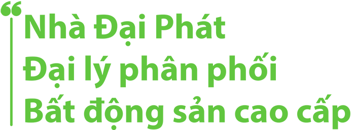 Đại lý phân phối bất động sản cao cấp