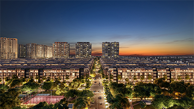 Phối cảnh The Global City